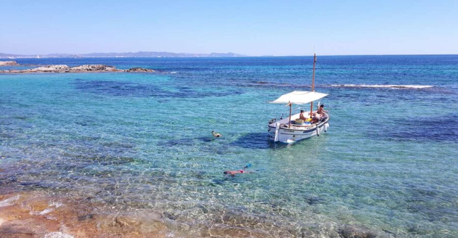 From Formentera to Espalmador and Illetes on a Classic Boat