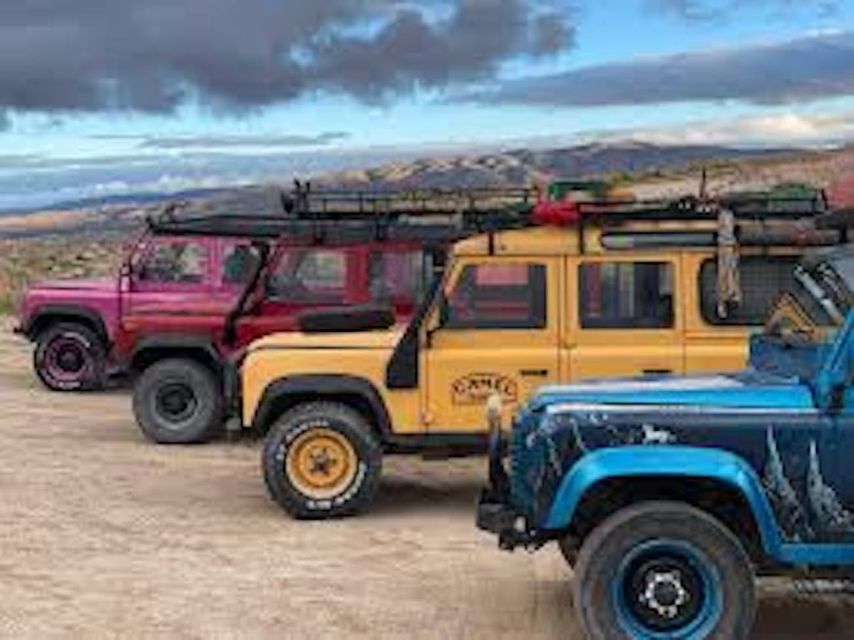 From Göreme: Cappadocia Jeep Safari Tour
