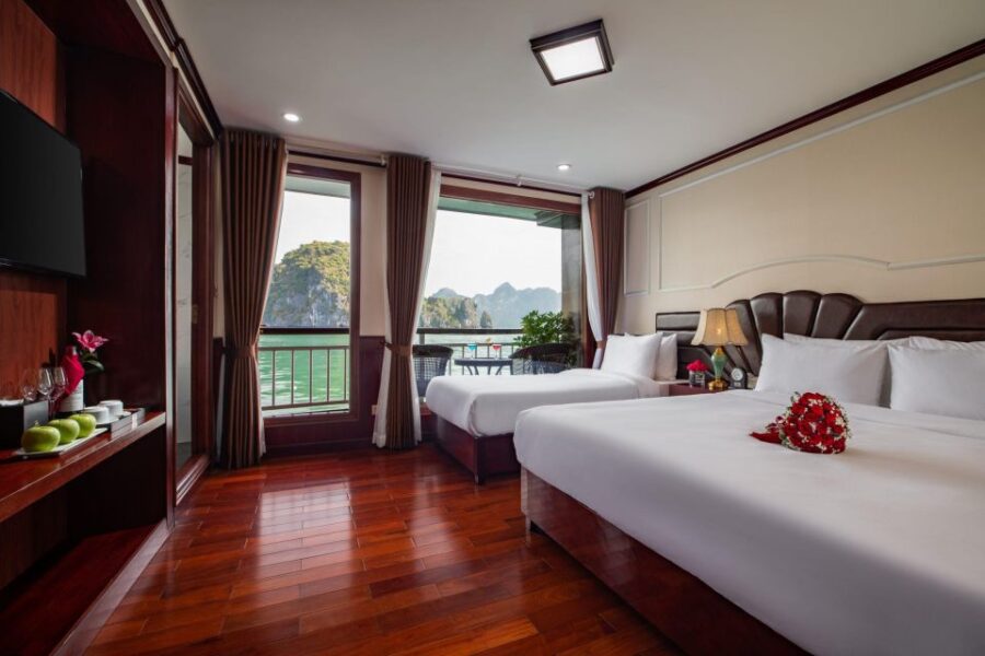 From Hanoi: 2-Day Ha Long/Lan Ha Bay Cruise W/ Private Cabin