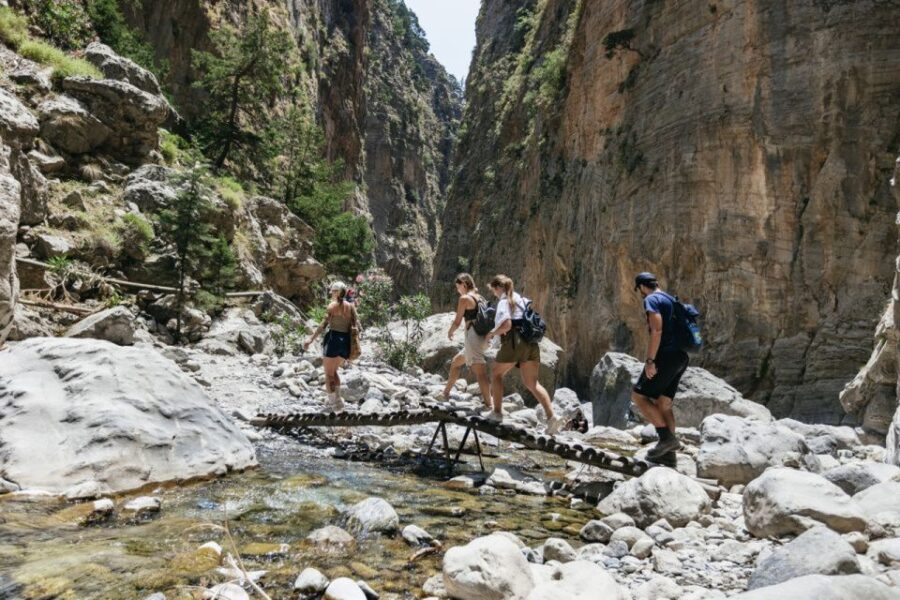 From Heraklion, Agia Pelagia, Malia: Samaria Gorge Day Trip