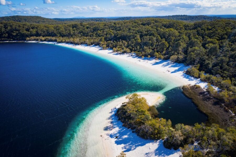 From Hervey Bay: Kgari Getaway Three-day 4WD Coach Tour