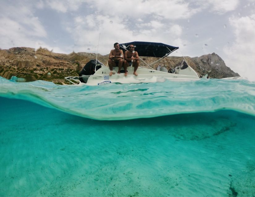 From Kissamos Port: Balos and Gramvousa Private RIB Cruise