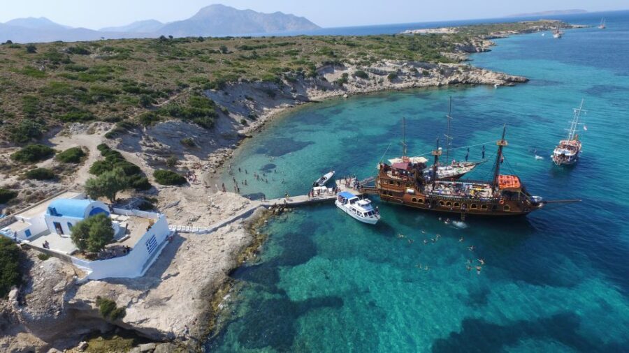 From Kos: Cruise to Kalymnos, Pserimos, and Plati With Lunch