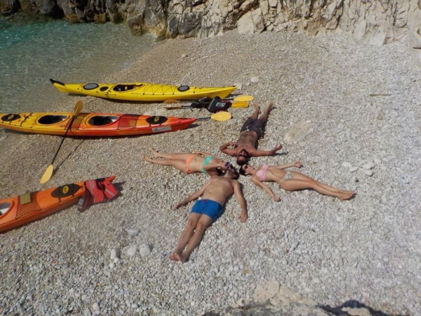 From Lefkada: Half-Day Kayak Tour to Meganisi Island