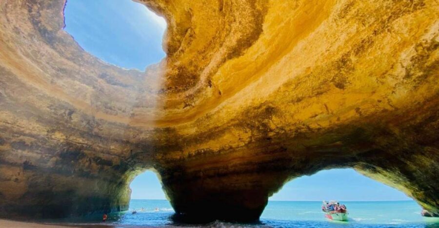 From Lisbon to Algarve With Portimão City & Benagil Sea Cave