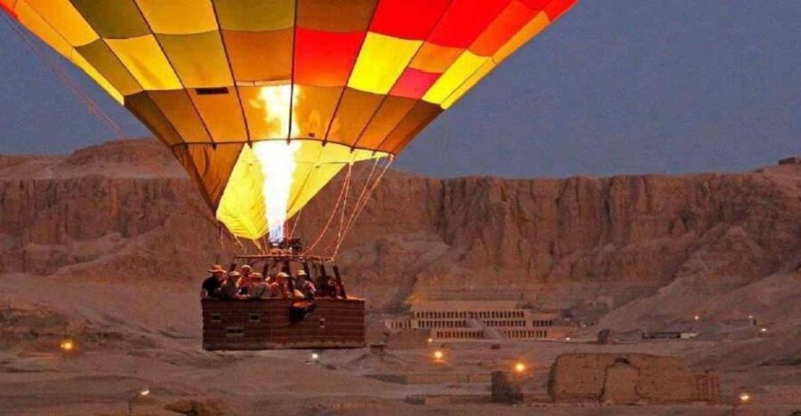 From Luxor: 3-Day Nile Cruise to Aswan With Balloon Ride