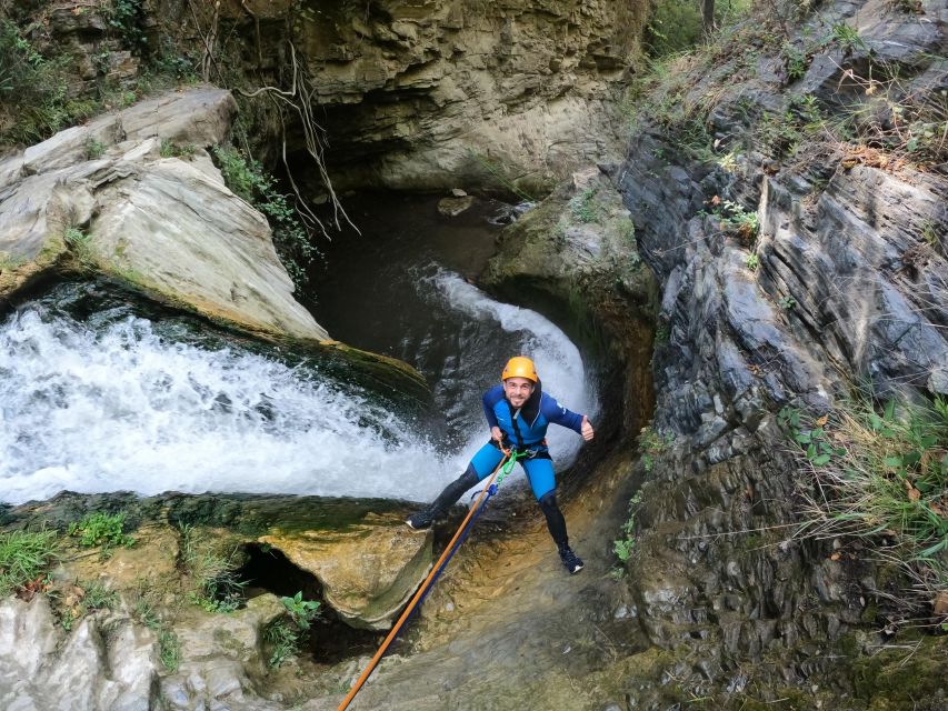 From Marbella: Canyoning Guided Tour at Sima Del Diablo