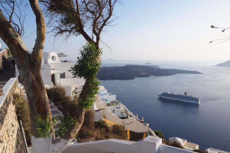From Naxos: Full-Day Boat Trip to Santorini