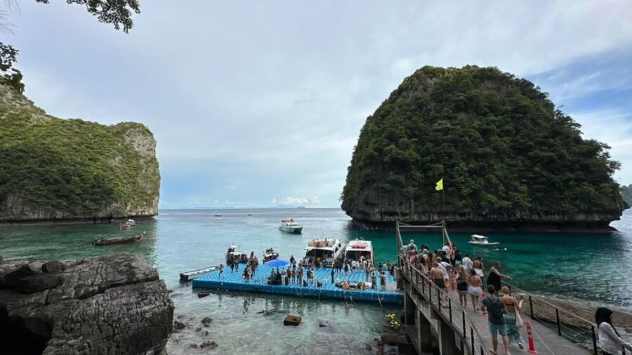 From Phi Phi: Maya Bay Longtail Boat Tour With Snorkeling
