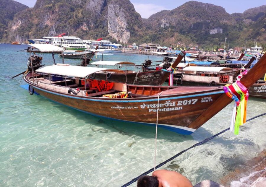 From Phi Phi: Sunset and Bioluminescent Plankton Boat Tour
