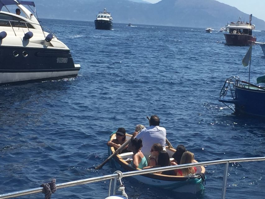 From Positano: Full-Day Private Boat Tour of Capri