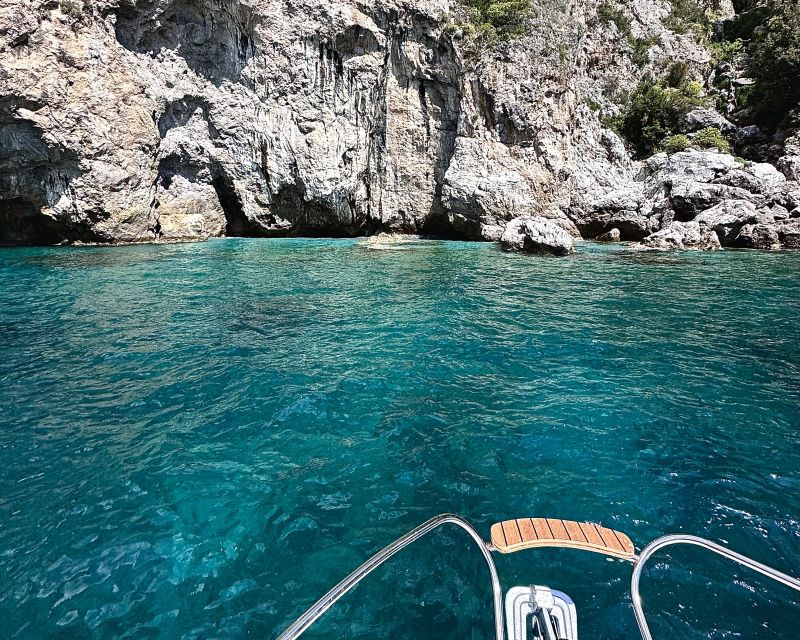 From Positano/Praiano: Amalfi Coast Speedboat Tour