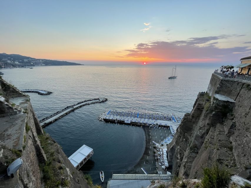 From Positano: Private Sorrento Sunset Tour