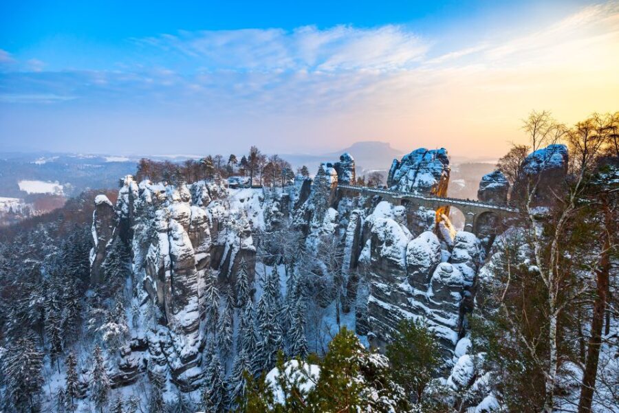 From Prague: Dresden Xmas Market & Saxon Switzerland Tour - Tour Overview