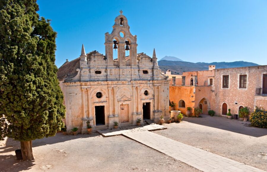 From Rethimno: Margarites, Arkadi Monastery, & Thronos Tour