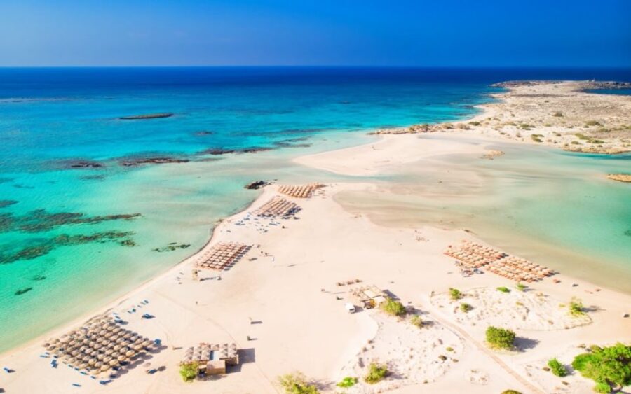 From Rethymno & Chania: Elafonisi Island Day Tour by Bus