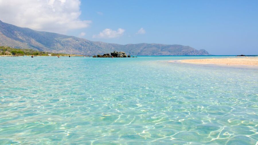From Rethymno: Elafonisi Pink Sand Beach W/ Transfer