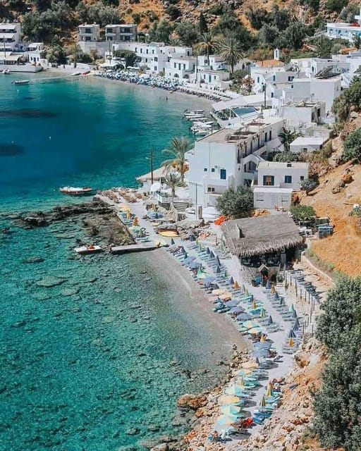 From Rethymno: Loutro & Glyka Nera With Transfer by Boat
