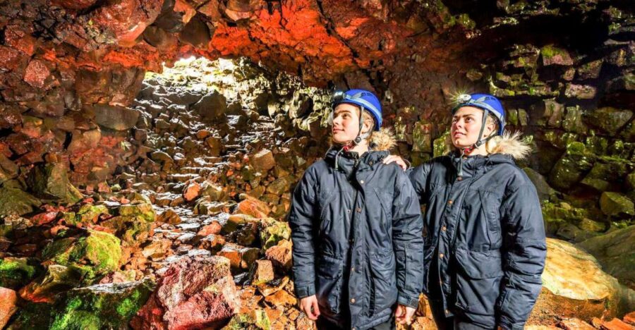 From Reykjavik: Raufarhólshellir Lava Tunnel by Bus