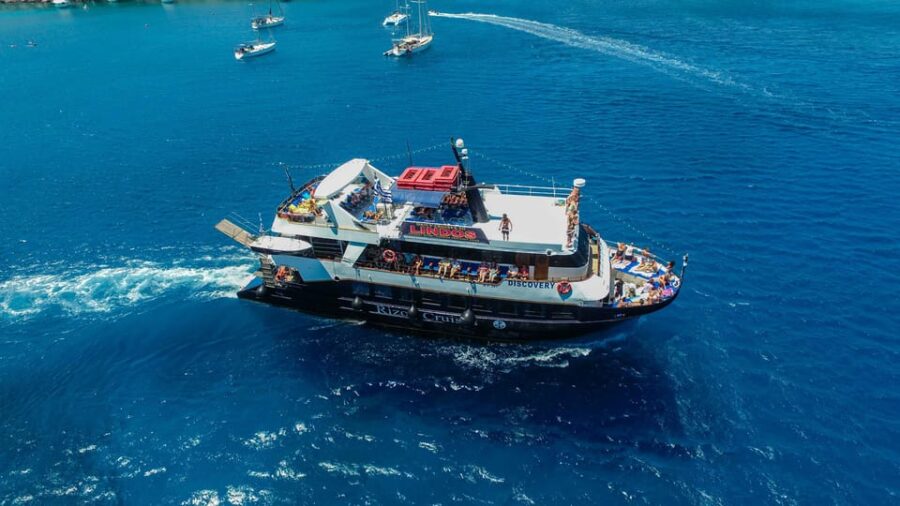 From Rhodes City: Boat Day Trip to Lindos