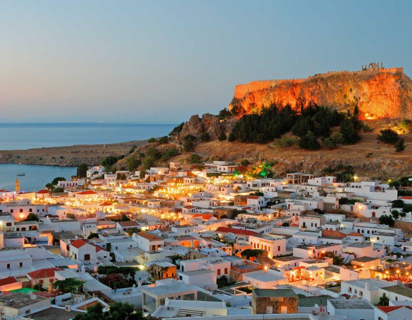 From Rhodes Town: Evening Trip to Lindos