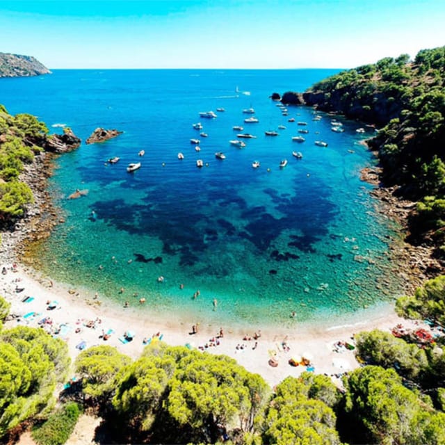 From Roses: Cap Norfeu and Tamariu Cave Boat Tour