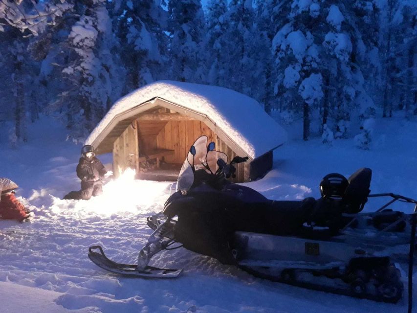 From Rovaniemi: Night Snowmobile Safari