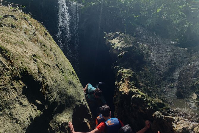 From San Juan: Rainforest Caves & Hidden Waterfall Adventure