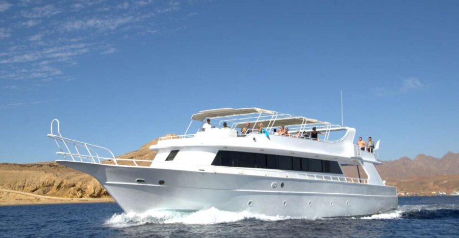 From Sharm: Ras Mohammed Cruise With Island Visit and Lunch