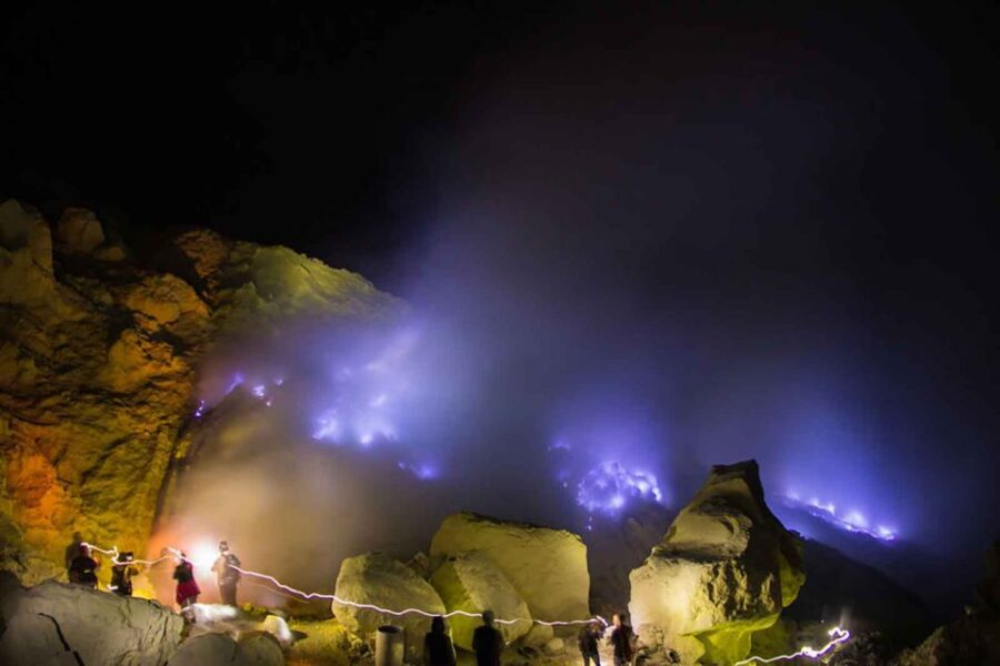 From Surabaya: Mt. Bromo, Ijen, and Tumpak Sewu 3-Day Tour