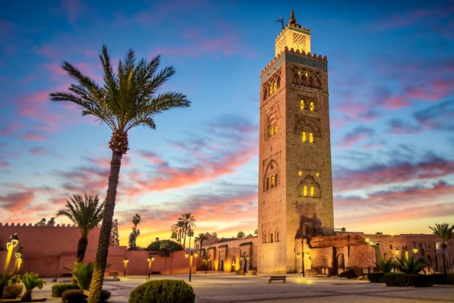 From Taghazout: Marrakech Guided Tour