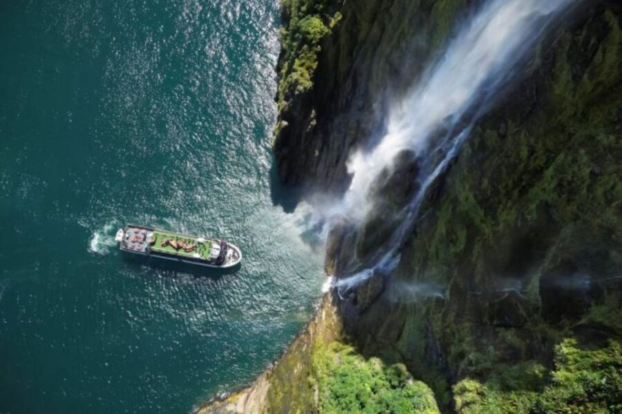 From Te Anau: Milford Sound Cruise and Coach Day Trip