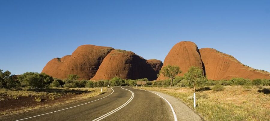 From Yulara: 3-Hour Small Group Kata Tjuta Afternoon Tour