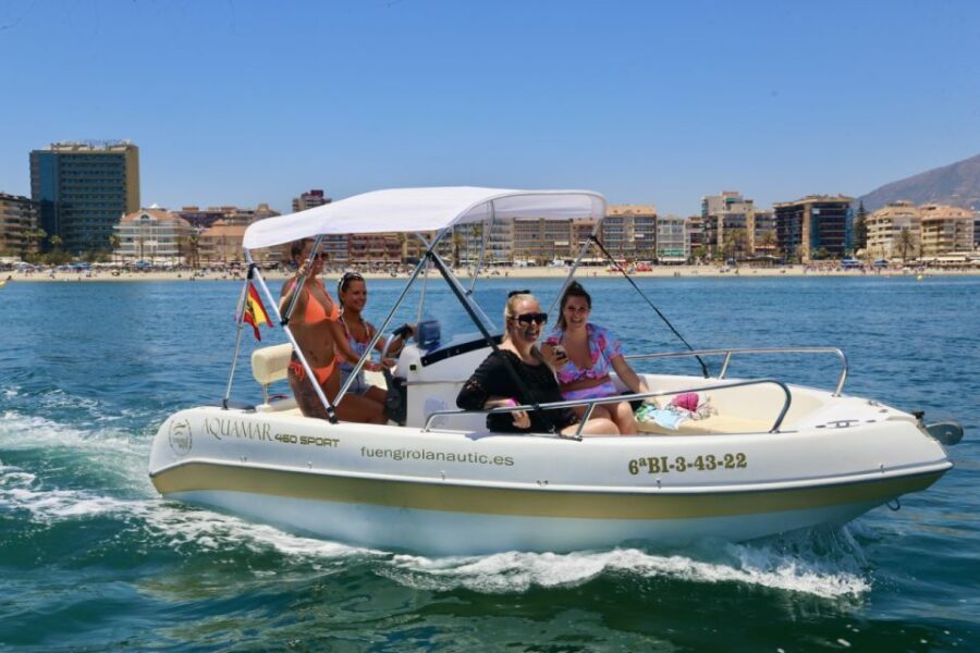 Fuengirola: 1- to 4-Hour Boat Rental – No License Needed