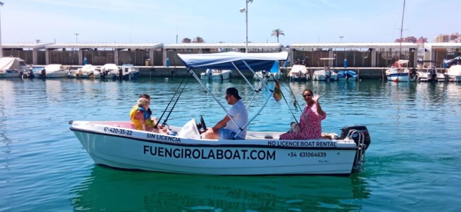 Fuengirola Boat Rental Without License From 2 to 4 Hours
