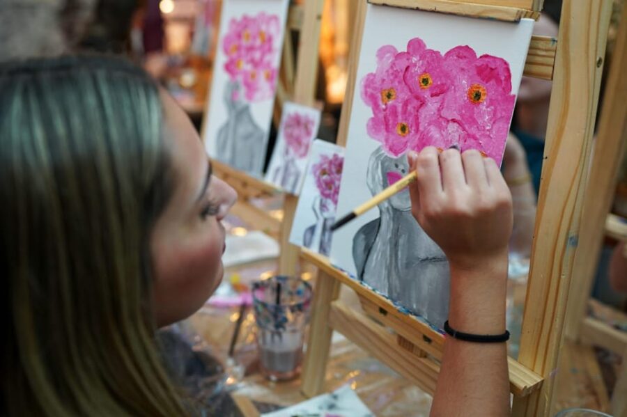 Fuerteventura: Paint & Wine Events - Event Overview