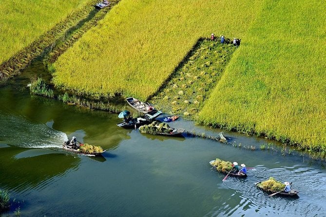 Full Day Hoa Lu Temples & Tam Coc Boating- Cycling