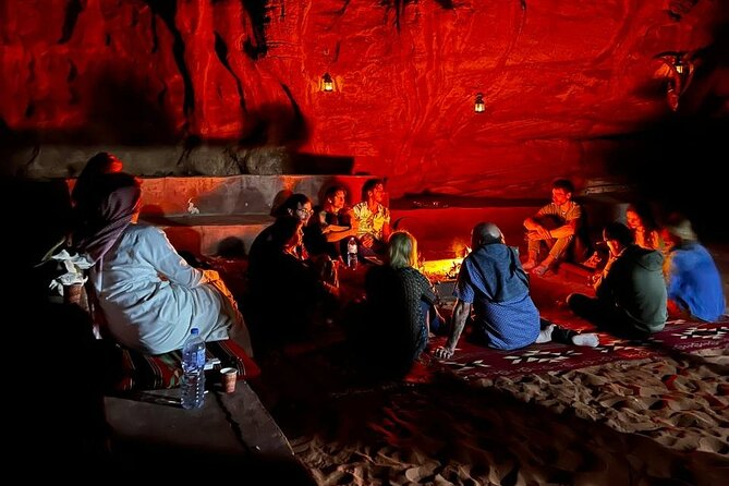 Full Day Jeep Tour and Overnight in Bedouin Camp With Meal