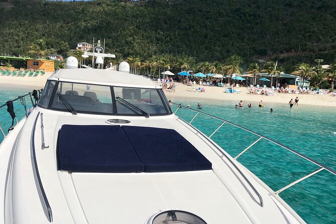 Full-Day Luxury Boat Rental in St. Thomas and St. John Island