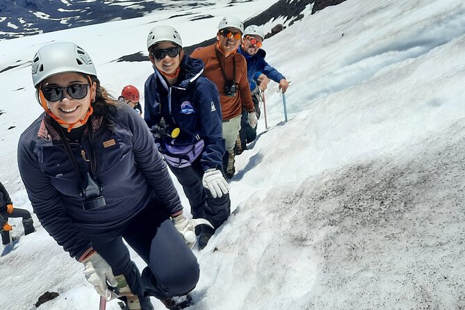 Full Day Mountaineering to Villarrica Volcano From Pucón