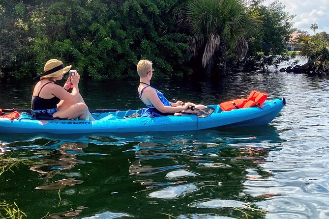 Full Day Tandem Kayak Rental For Two People In Crystal River, Florida