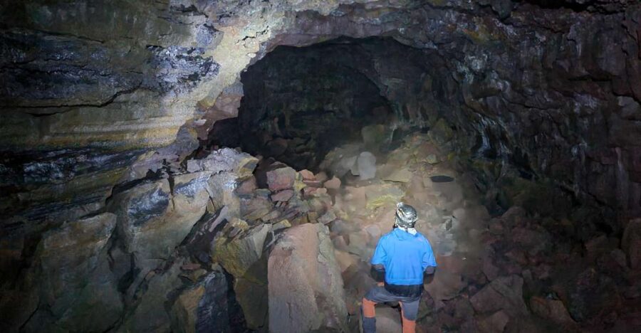 Geological Lava Tunnel Adventure – Arnarker Cave