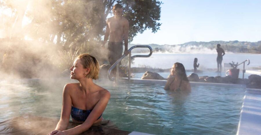 Geothermal Mineral Baths Experience: Pavilion Pools for 12+