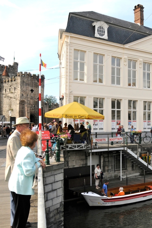 Ghent: 50-Minute Medieval Center Guided Boat Trip