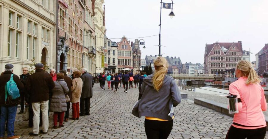 Ghent Running and Sightseeing Tour