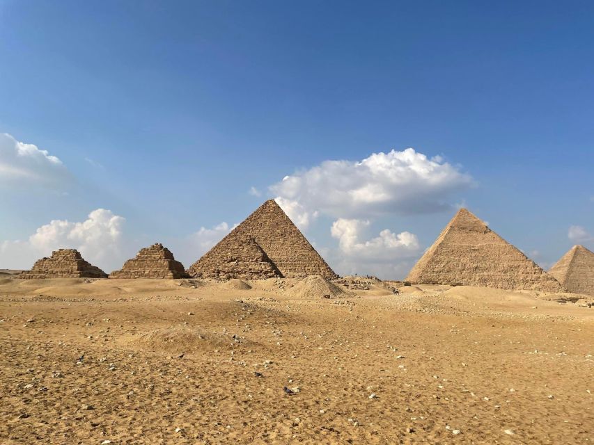 Giza Pyramids &Felucca Ride on the Nile From Alexandria Port