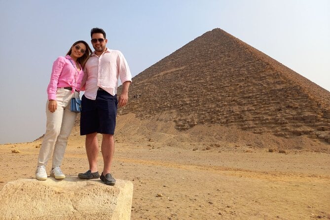 Giza Pyramids Sphinx Sakkara and Dahshur Private Day Tour