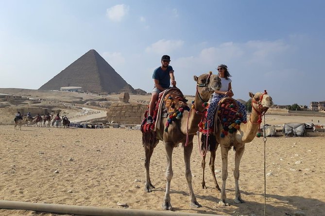 Giza Pyramids & Sphinx With Camel Ride Private Tour