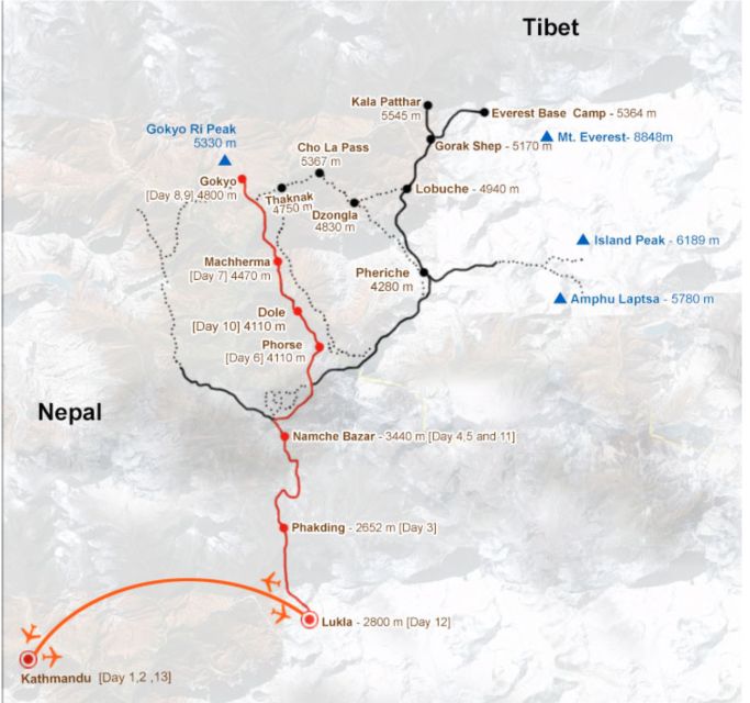 Gokyo Ri Trek, Nepal – 12 Days
