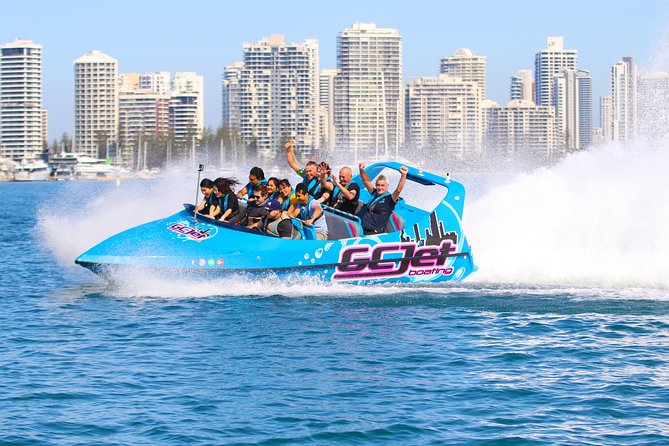 Gold Coast & Surfers Paradise – Parasail & V8 Jetboat Combo